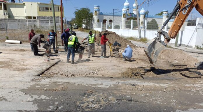 REPARÓ COMAPA CARPETA ASFÁLTICA TRAS REPARACIONES