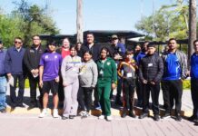 DESEAN EL MAYOR DE LOS ÉXITOS A DELEGACIÓN DE ATLETISMO QUE REPRESENTARÁ A MIGUEL ALEMÁN EN LOS JUEGOS DEPORTIVOS ESCOLARES 2026