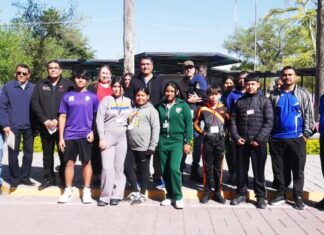 DESEAN EL MAYOR DE LOS ÉXITOS A DELEGACIÓN DE ATLETISMO QUE REPRESENTARÁ A MIGUEL ALEMÁN EN LOS JUEGOS DEPORTIVOS ESCOLARES 2026