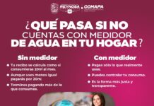 INVITA COMAPA REYNOSA A REGULARIZAR SERVICIO MEDIANTE INSTALACIÓN DE MEDIDORES