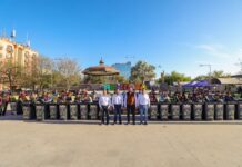 ENTREGA ALCALDE CARLOS PEÑA ORTIZ HERRAMIENTAS MÓVILES PARA MEJORAR LAS CONDICIONES LABORALES Y LA IMAGEN URBANA