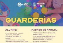 MANTIENE DIF-REYNOSA ABIERTAS INSCRIPCIONES EN GUARDERÍAS PARA EL CUIDADO INFANTIL