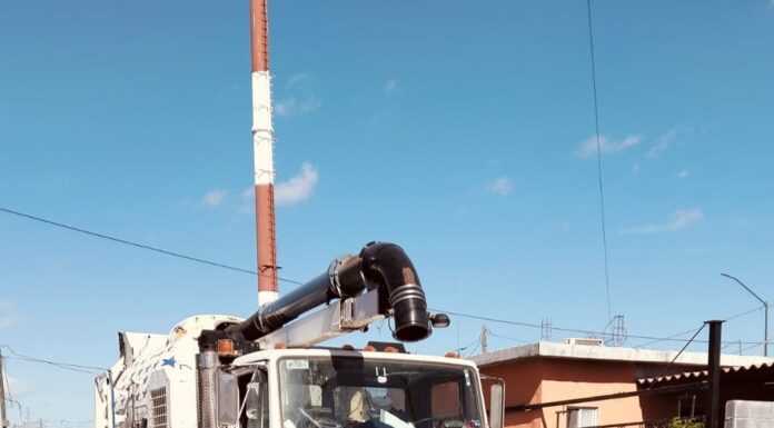 REALIZÓ COMAPA MANTENIMIENTO EN RED SANITARIA DEL FRACC. LOS ALMENDROS