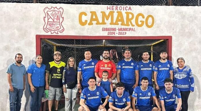 EMPRESARIA IMPULSA AL DEPORTE LOCAL CON APOYO A JÓVENES FUTBOLISTAS EN CAMARGO