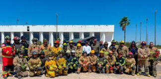 ACOMPAÑÓ CARLOS PEÑA ORTIZ A PERSONAL DE PROTECCIÓN CIVIL A CURSOS DE CAPACITACIÓN PARA MEJORAR RESPUESTA ANTE EMERGENCIAS