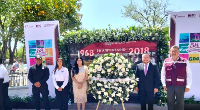 DÍAZ ORDAZ CONMEMORA 58 AÑOS DE SU EMANCIPACIÓN POLÍTICA CON CEREMONIA CÍVICA Y MENSAJE DE PROGRESO