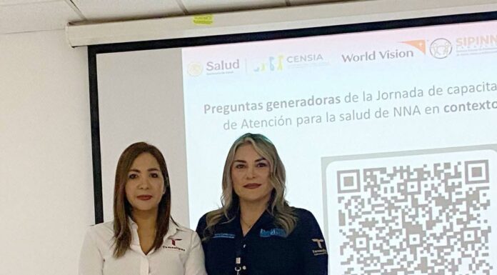 PARTICIPA GOBIERNO DEL BIOL. RAMIRO CORTEZ EN JORNADA DE CAPACITACIÓN PARA PROTEGER LA SALUD DE NIÑAS, NIÑOS Y ADOLESCENTES EN CONTEXTO DE MOVILIDAD