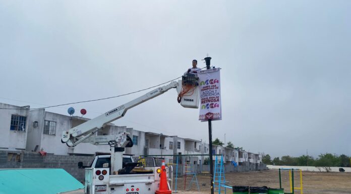 BRILLA REYNOSA CON PROGRAMA DE MANTENIMIENTO DEL ALUMBRADO PÚBLICO