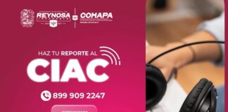 REFUERZA COMAPA DE REYNOSA ATENCIÓN CIUDADANA A TRAVÉS DEL CIAC