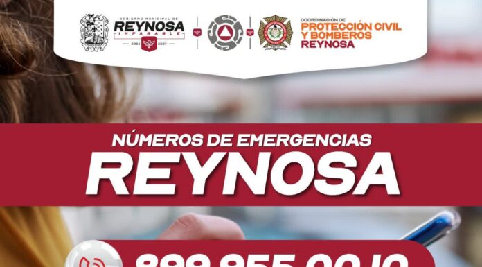#ATENCIÓNREYNOSA