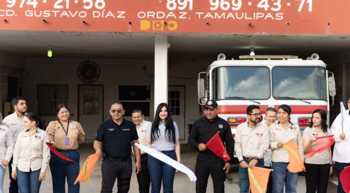 REFUERZAN SEGURIDAD EN DÍAZ ORDAZ POR TEMPORADA VACACIONAL DE SEMANA SANTA 2026