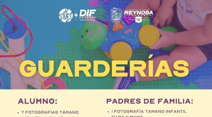 CUENTA DIF-REYNOSA CON ESPACIOS ABIERTAS EN GUARDERÍAS