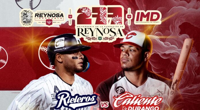 ⚾🔥 ¡HOY MIÉRCOLES SE VIVE LA EMOCIÓN DEL BEISBOL EN REYNOSA! 🔥⚾