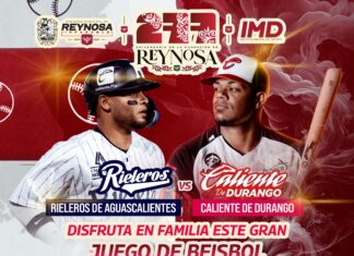 HOY SE ENFRENTAN LOS CLUBES DE BÉISBOL RIELEROS Y CALIENTE EN EL LÓPEZ MATEOS