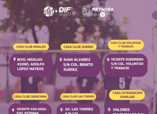 PROMUEVE DIF-REYNOSA BIENESTAR DE ADULTOS MAYORES A TRAVÉS DE CASAS CLUB