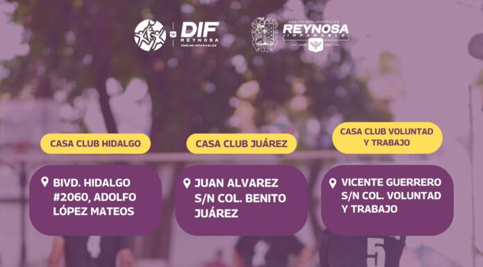 PROMUEVE DIF-REYNOSA BIENESTAR DE ADULTOS MAYORES A TRAVÉS DE CASAS CLUB
