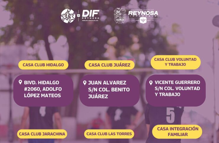 PROMUEVE DIF-REYNOSA BIENESTAR DE ADULTOS MAYORES A TRAVÉS DE CASAS CLUB