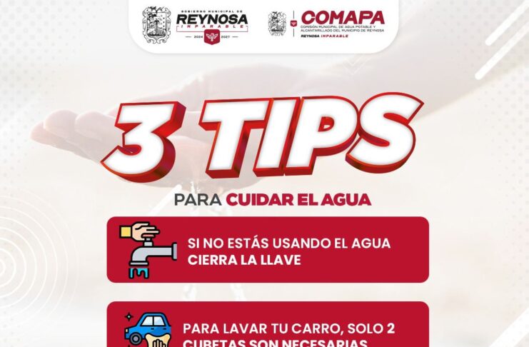 LLAMA COMAPA A LA CIUDADANÍA A SUMARSE AL CUIDADO DEL AGUA EN SEMÁFORO ROJO
