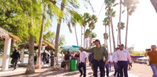 DIALOGÓ CARLOS PEÑA ORTIZ CON FAMILIAS EN SUPERVISIÓN DE LA PLAYITA DE REYNOSA
