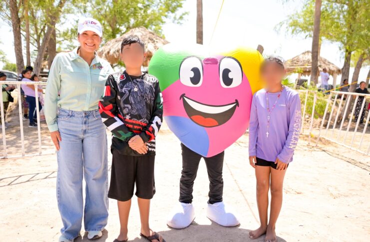 LLEVA DIF-REYNOSA ALEGRÍA Y DIVERSIÓN FAMILIAR EN LA PLAYITA