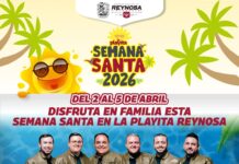 DISFRUTA HOY SÁBADO EL VAYVÉN DEL AMOR EN LA PLAYITA DE REYNOSA