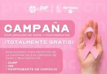 PROMUEVE DIF-REYNOSA DETECCIÓN OPORTUNA DEL CÁNCER DE MAMA TODO EL AÑO