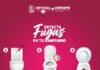 RECOMIENDA COMAPA DETECTAR FUGAS EN SANITARIOS PARA EVITAR DESPERDICIO DE AGUA