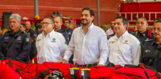 REFUERZA CARLOS PEÑA ORTIZ A BOMBEROS DE REYNOSA CON EQUIPO ESENCIAL PARA SU SEGURIDAD