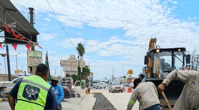 REHABILITA COMAPA VIALIDAD TRAS OBRA SANITARIA EN LA COLONIA PROLONGACIÓN LONGORIA