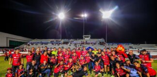 FELICITÓ CARLOS PEÑA ORTIZ AL EQUIPO CALOR DE REYNOSA QUE AVANZA A LA LIGUILLA