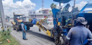 REHABILITÓ GOBIERNO DE REYNOSA PAVIMENTO DE LA CALLE JOSÉ DE ESCANDÓN