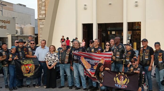 VISITÓ REYNOSA CARAVANA INTERNACIONAL DE MOTOCICLISTAS LAMA