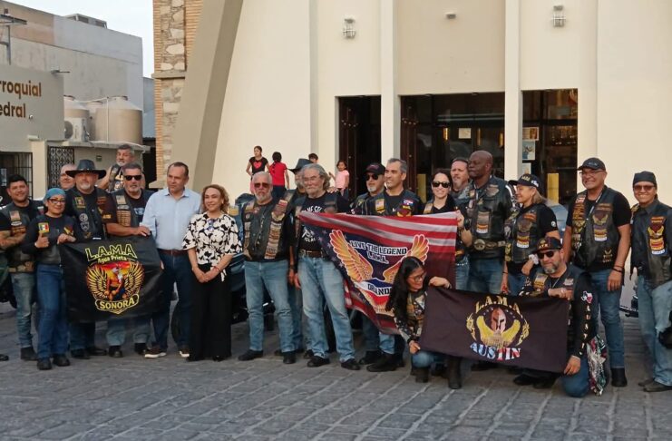 VISITÓ REYNOSA CARAVANA INTERNACIONAL DE MOTOCICLISTAS LAMA