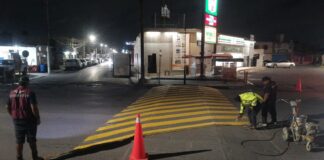 GOBIERNO DE REYNOSA REFUERZA MANTENIMIENTO URBANO CON JORNADAS NOCTURNAS SEGURAS