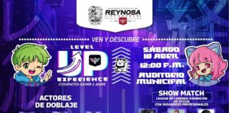 🎮🔥 Reynosa se llena de energía geek con la 𝙇𝙚𝙫𝙚𝙡 𝙐𝙥 𝙀𝙭𝙥𝙚𝙧𝙞𝙚𝙣𝙘𝙚: 𝘾𝙤𝙣𝙫𝙚𝙣𝙘𝙞𝙤́𝙣 𝙂𝙖𝙢𝙚𝙧 𝙮 𝘼𝙣𝙞𝙢𝙚 🎮✨