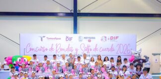 RESCATA DIF-REYNOSA JUEGOS TRADICIONALES CON CONCURSO DE RONDAS INFANTILES Y SALTO DE CUERDA