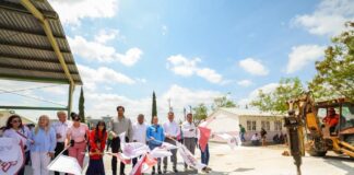 CONSTRUYE GOBIERNO DE CARLOS PEÑA ORTIZ TECHUMBRE EN JARDÍN DE NIÑOS JAIME TORRES BODET.
