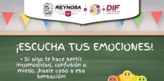 PROMUEVE DIF-REYNOSA EL CUIDADO EMOCIONAL Y LA PROTECCIÓN DE LA NIÑEZ