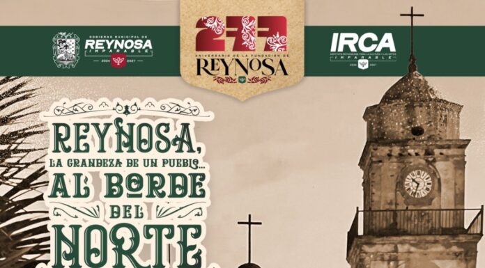 INVITA GOBIERNO DE CARLOS PEÑA ORTIZ AL ESTRENO DE LA OBRA «REYNOSA, LA GRANDEZA DE UN PUEBLO AL BORDE DEL NORTE»
