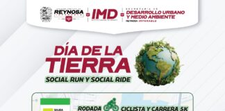 CELEBRARÁ GOBIERNO DE CARLOS PEÑA ORTIZ EL DÍA DE LA TIERRA CON SOCIAL RUN Y SOCIAL RIDE