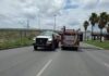 ATIENDE PROTECCION CIVIL Y BOMBEROS EMERGENCIA EN BULEVAR HIDALGO Y LIBRAMIENTO A MONTERREY