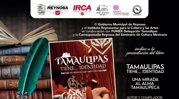 PROMUEVE GOBIERNO DE CARLOS PEÑA ORTIZ LA IDENTIDAD DE TAMAULIPAS CON NUEVA OBRA LITERARIA