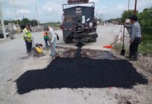 GOBIERNO DE REYNOSA REFUERZA REHABILITACIÓN VIAL CON PROGRAMA PERMANENTE DE BACHEO
