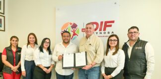FIRMA DIF-REYNOSA CONVENIO PARA FORTALECER LA SALUD VISUAL DE LA CIUDADANÍA