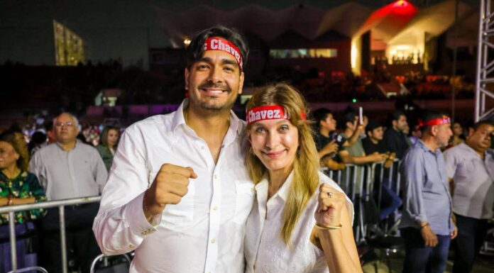 BOX IMPARABLE, FELICITÓ CARLOS PEÑA ORTIZ A JULIO CÉSAR CHÁVEZ JR POR SU TRIUNFO ANTE JHON CAICEDO