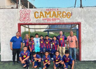 IMPULSA PAN EL DEPORTE INFANTIL EN CAMARGO CON ENTREGA DE UNIFORMES