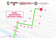 AVISO POR CIERRE DE VIALIDADES, DESFILE DEL DÍA DEL TRABAJO