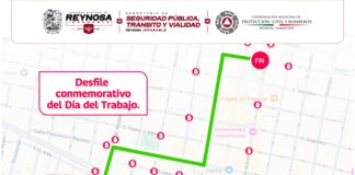 AVISO POR CIERRE DE VIALIDADES, DESFILE DEL DÍA DEL TRABAJO