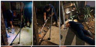 Una llamada muy especial: ¡un cachorrito estaba atrapado en un lugar peligroso!