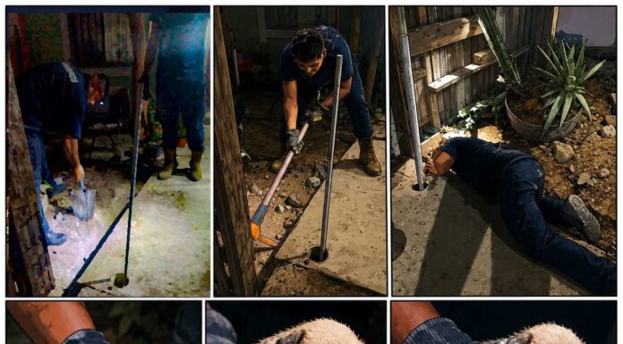 Una llamada muy especial: ¡un cachorrito estaba atrapado en un lugar peligroso!